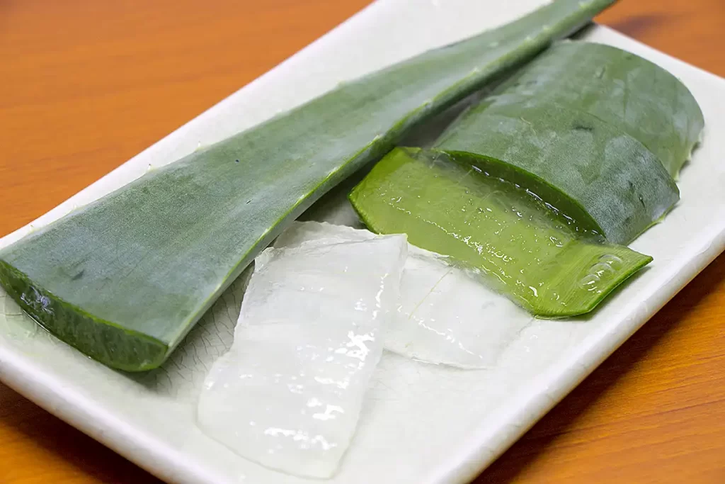 アロエを食べる前の準備